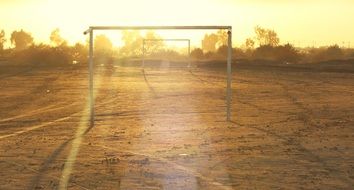 Empty Goals Football