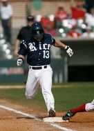 baseball player with number 