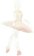 Ballerina Dance Illustration drawing