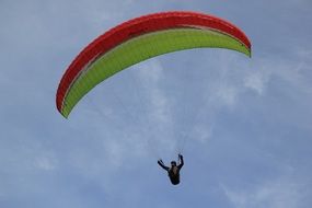 Parapente flying in Turkey