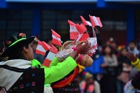 traditional dance in Peru