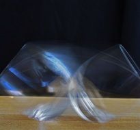 photo of dancing glasses