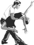 Couple dancing