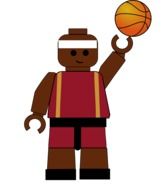 Basketball player Lego