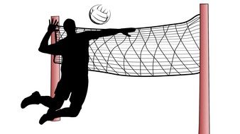 Volleyball Sports Ball drawing
