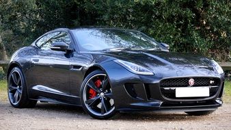 Jaguar Sports Car outdoors