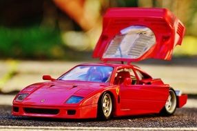 Ferrari Racing Car Model