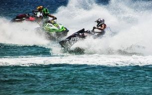 jet ski racers