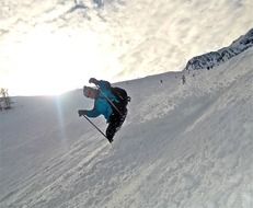 Skiing Alps