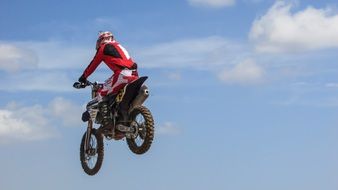 extreme motorcycle jumping