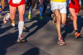 marathon runners