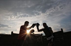 outdoor boxing training