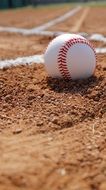 white Baseball Ball