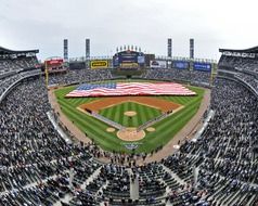 Baseball field in Chicago