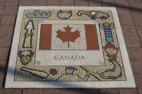 Canada Team Emblem drawing