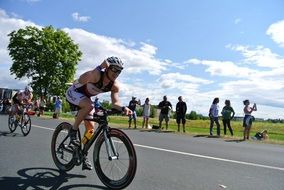 Triathlon with the bikes in Austria