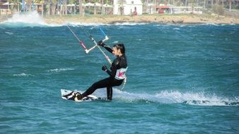 girl KiteSurfer