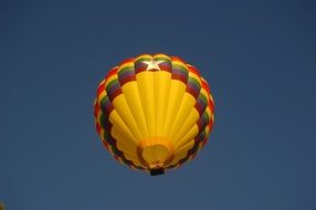 color balloon under the blue sky