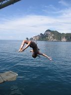 gymnastic diving