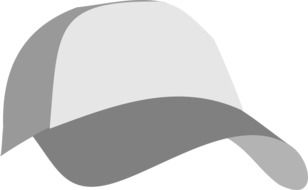 Illustration of basketball cap