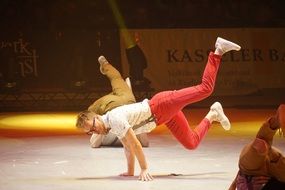 break dance as a circus show