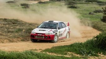 racing car in Famagusta