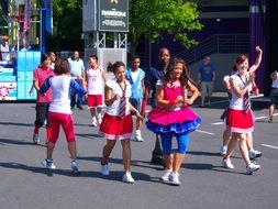Young Crowd Dance