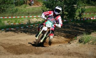 Motocross ride Enduro