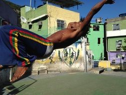 Capoeira as a type of martial art in Brazil