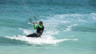 speedy kiteboarding