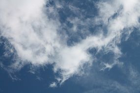 Clouds Blue White Light