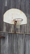 Old Basketball Hoop