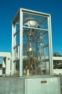 monument football cup at Shin-Yokohama Statio