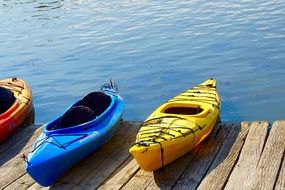 Kayak color Boat