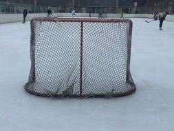 hockey gates on the field