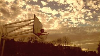 playground for basketball