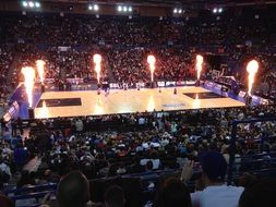 fire winners on the basketball field