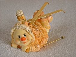 Snowman as a Decoration Figurine