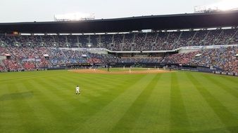 stands and football field