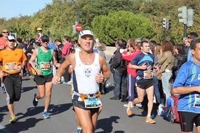 marathon like a race