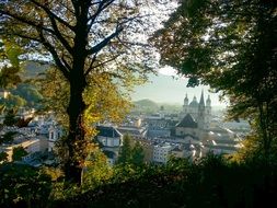 Salzburg Austria panorama