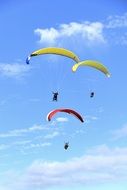 paragliding as a leisure
