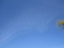 blue sky without clouds