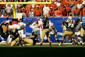 American Football Game Competition in college