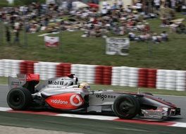sport car in motion