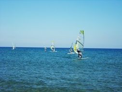 Windsurfing Sea