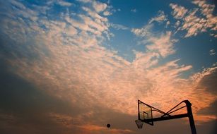 Basketball field