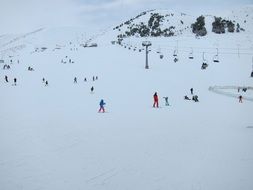 cross country skiers