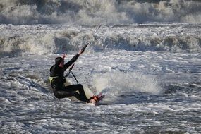 Kitesurfing Sea Branding