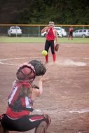Softball Game pitcher